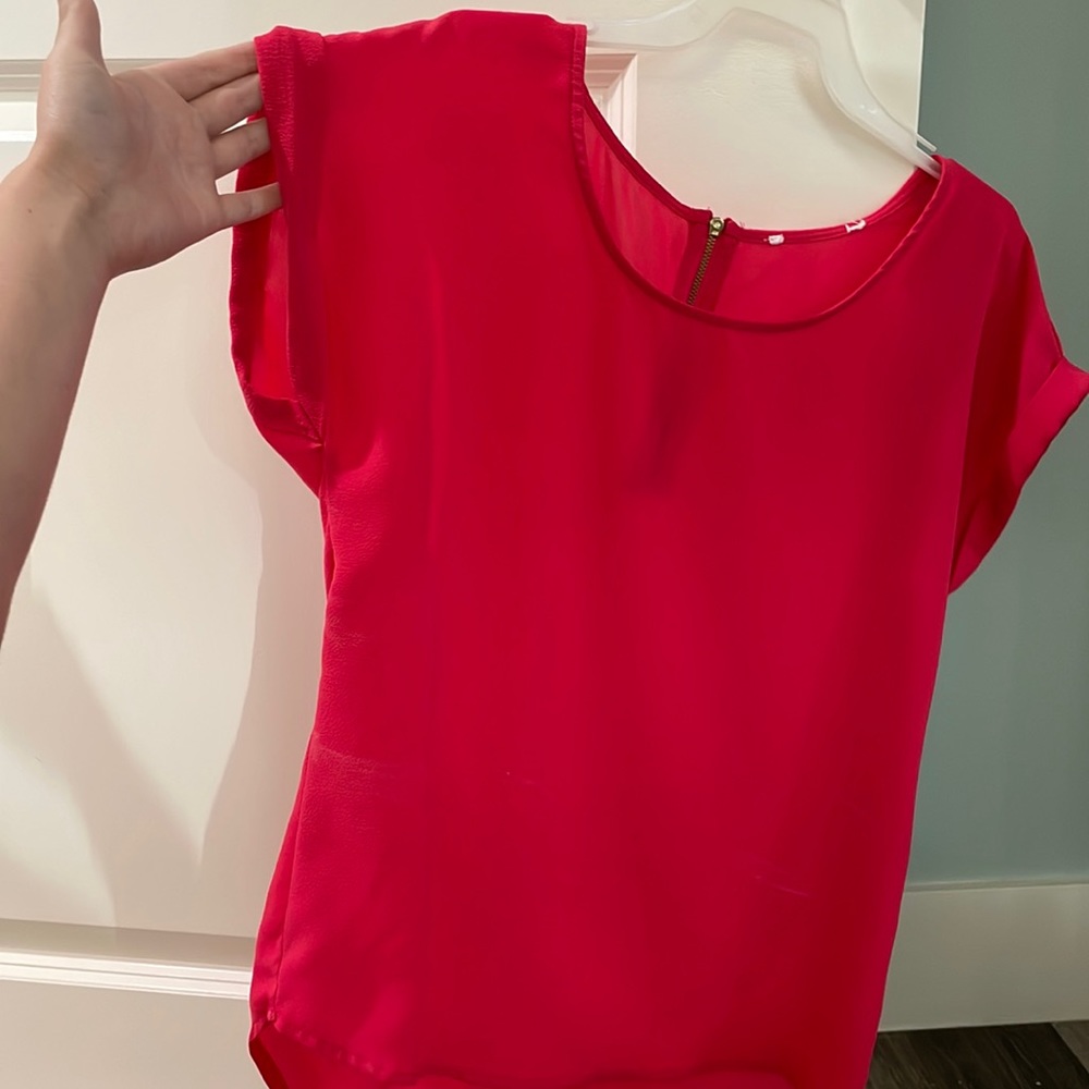 Hot pink blouse✨